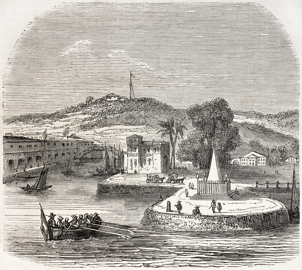 Singapore landing stage