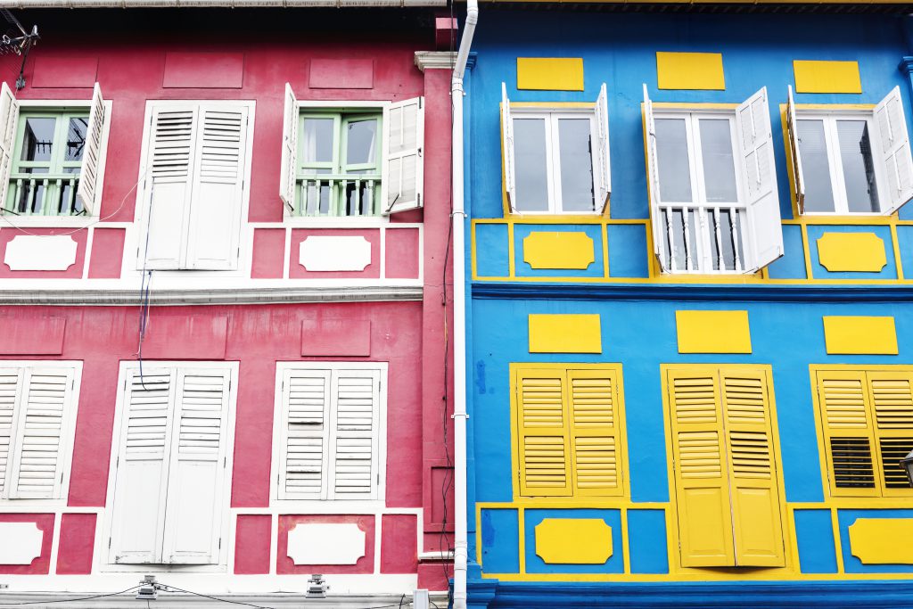 Colorful apartment